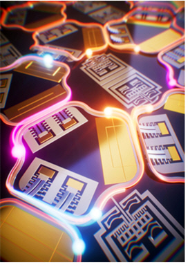 관련사진1. 개발된 초저전력 광-게이트 기반의 광연산 개념도